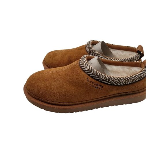 Koolaburra By UGG Womens W Burree Chestnut Suede Slippers Size 10 - Picture 3 of 6